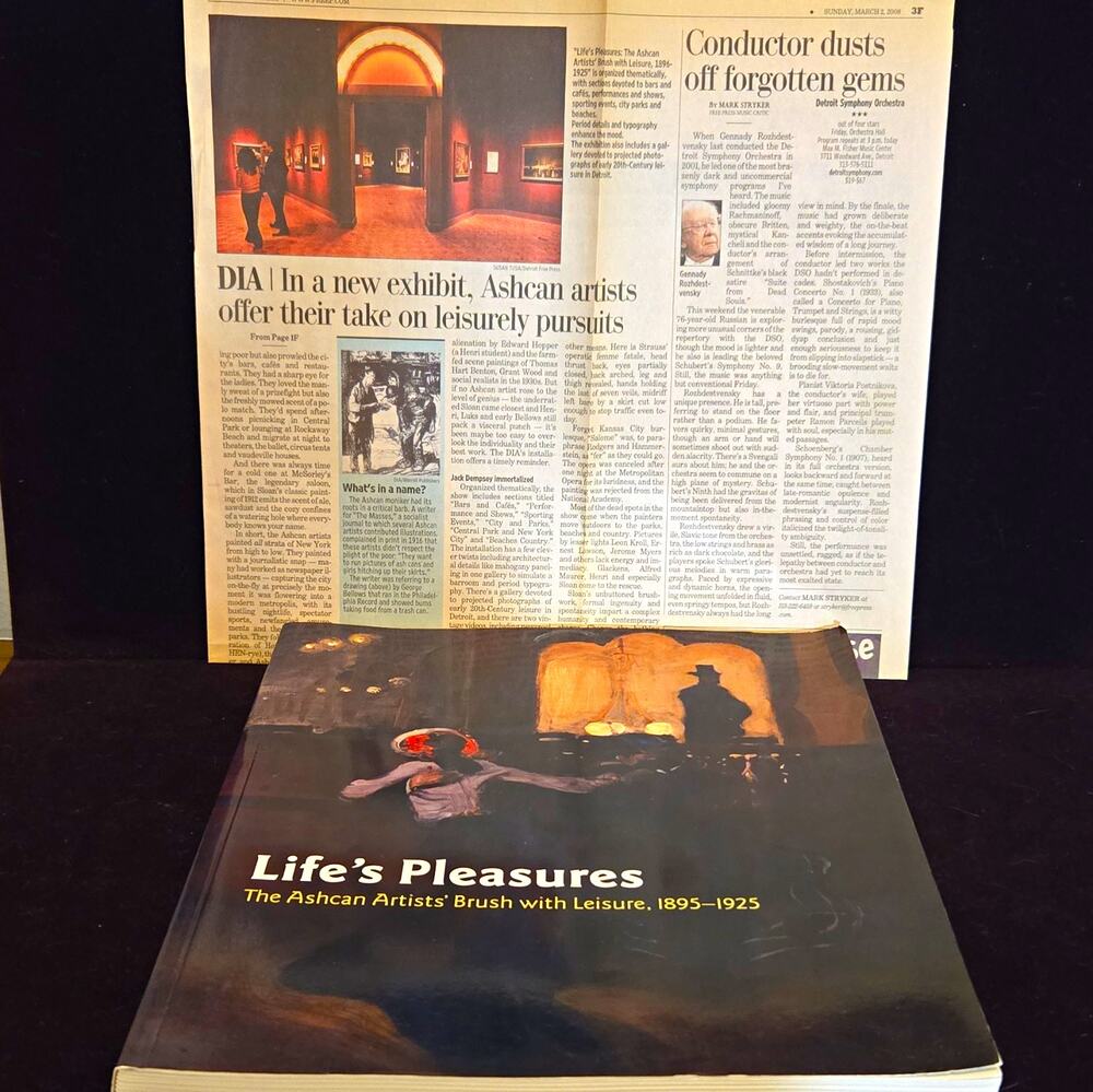 Merrell Illustrated Art & Exhibitions Catalog Booklet Life's Pleasures 2007